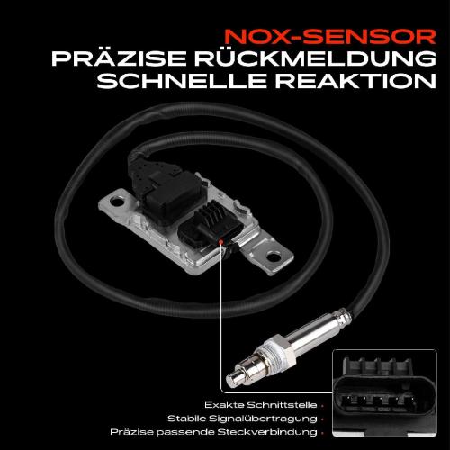1x Nox Sensor Nitrogen Oxide Lamdasonde Katalysator für Audi A6 Allroad 4G_ A7 Sportback Bild 1x Nox Sensor Nitrogen Oxide Lamdasonde Katalysator für Audi A6 Allroad 4G_ A7 Sportback
