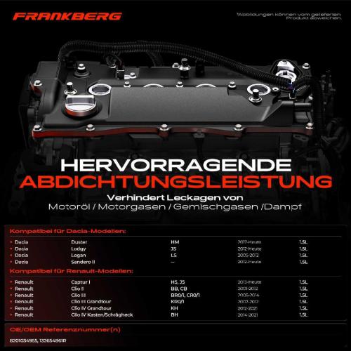 1x Ventildeckel Zylinderkopfhaube für Renault Megane Clio Kangoo Dacia 1.5L Bild 1x Ventildeckel Zylinderkopfhaube für Renault Megane Clio Kangoo Dacia 1.5L