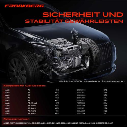 2x Motorlager Vorne für Audi A6 Allroad 4F2 4FH 3.0L 2004-2011 Bild 2x Motorlager Vorne für Audi A6 Allroad 4F2 4FH 3.0L 2004-2011
