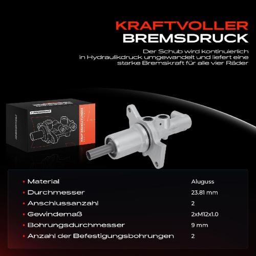 1x Hauptbremszylinder Bremszylinder für Mercedes-Benz Viano Vito W639 2.1L-3.5L Bild 1x Hauptbremszylinder Bremszylinder für Mercedes-Benz Viano Vito W639 2.1L-3.5L