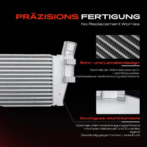 1x Ladeluftkühler Turbokühler für Renault Grand Scénic II JM0/1 Megane II BM0/1 EM0/1 Scénic II Bild 1x Ladeluftkühler Turbokühler für Renault Grand Scénic II JM0/1 Megane II BM0/1 EM0/1 Scénic II