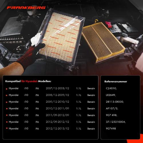2x Luftfilter Filtereinsatz für Toyota Urban Cruiser P1 Subaru Trezia Diesel Bild 2x Luftfilter Filtereinsatz für Toyota Urban Cruiser P1 Subaru Trezia Diesel