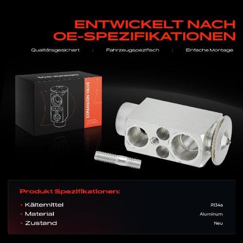 1x Expansionsventil Klimaanlage für BMW X5 F15 F85 2015-2018 2.0L Bild 1x Expansionsventil Klimaanlage für BMW X5 F15 F85 2015-2018 2.0L