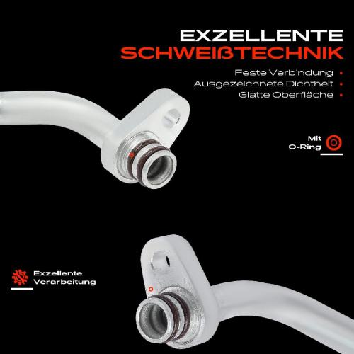 1x Hochdruckleitung Klimaanlage für Citroën C3 C4 Peugeot 208 2008 DS DS3 1.2L Bild 1x Hochdruckleitung Klimaanlage für Citroën C3 C4 Peugeot 208 2008 DS DS3 1.2L