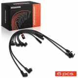 6x Zündleitungssatz Zündkabel für Renault 9 L42 11 B/C37 18 134 Clio Rapid