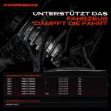 2x Fahrwerksfeder Hinterachse für Opel Vectra C Caravan Z02 2003-2009