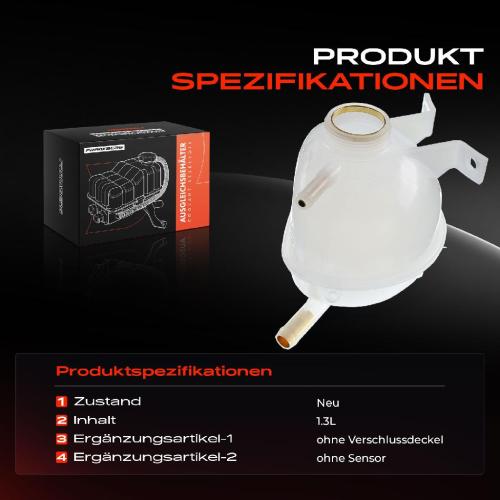 1x Ausgleichsbehälter Kühlmittelbehälter für Opel Kadett D Caravan E CC Cabriolet Bild 1x Ausgleichsbehälter Kühlmittelbehälter für Opel Kadett D Caravan E CC Cabriolet