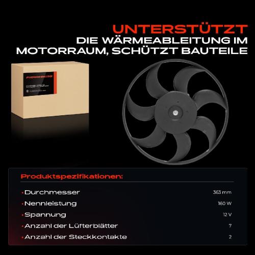 Frankberg 1x Motorkühller Einfachlüfter ohne Kühlerlüfterrahmen Opel Astra F Calibra A Vectra A 1.6L-2.0L Bild Frankberg 1x Motorkühller Einfachlüfter ohne Kühlerlüfterrahmen Opel Astra F Calibra A Vectra A 1.6L-2.0L