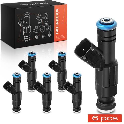 6x Einspritzventil Einspritzdüse für Jeep Wrangler II TJ 4.0L 1996-2007 Bild 6x Einspritzventil Einspritzdüse für Jeep Wrangler II TJ 4.0L 1996-2007