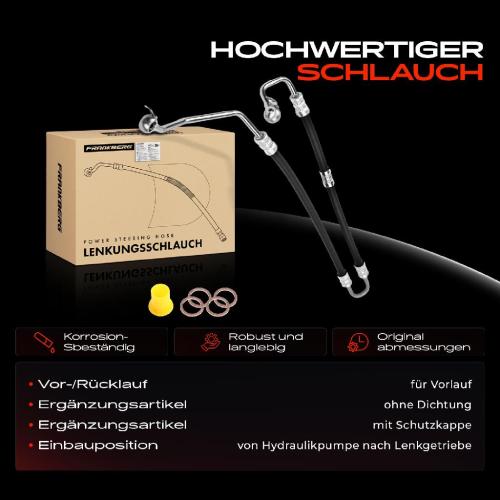1x Servolenkung Schlauch für Land Rover Range Rover III LM 4.2L 4.4L 2005-2012 Bild 1x Servolenkung Schlauch für Land Rover Range Rover III LM 4.2L 4.4L 2005-2012