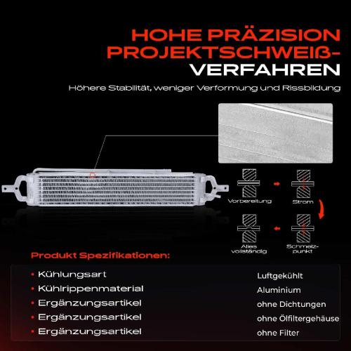 1x Ölkühler Motoröl für MINI Mini R50 R53 Cabriolet R52 Cooper One 1.6L Bild 1x Ölkühler Motoröl für MINI Mini R50 R53 Cabriolet R52 Cooper One 1.6L