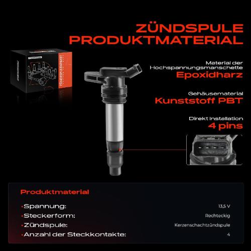 1x Zündmodul Zündspule für Land Rover Freelander 2 Volvo S60 II S80 V60 I V70 III XC60 XC70 XC90 Bild 1x Zündmodul Zündspule für Land Rover Freelander 2 Volvo S60 II S80 V60 I V70 III XC60 XC70 XC90