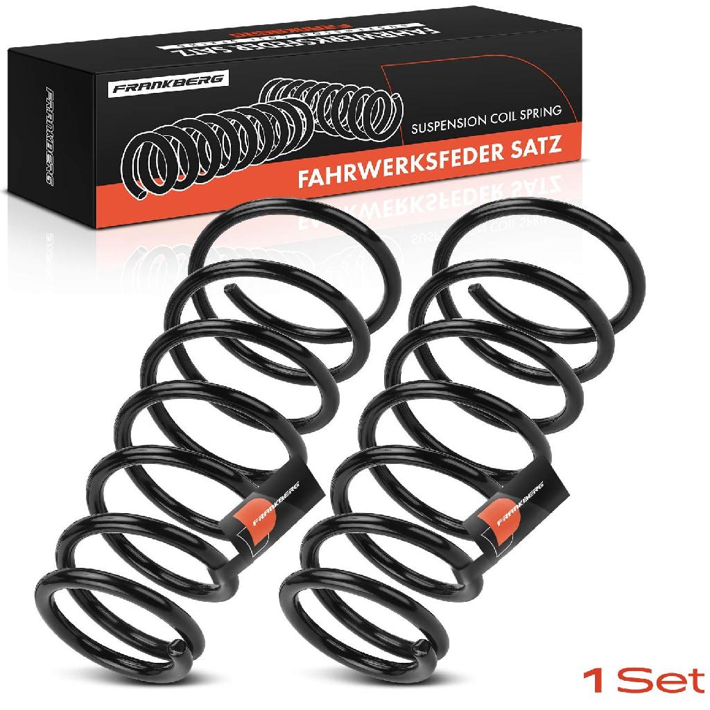 Frankberg 2x Fahrwerksfeder Hinterachse für Hyundai Matrix FC 1.5L 1.6L 1.8L 2001-2010