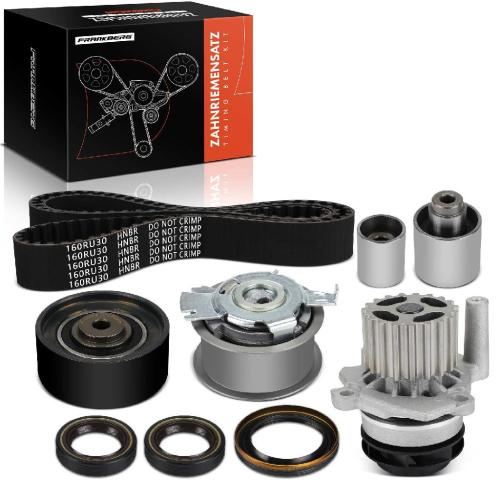 1x Zahnriemensatz Zahnriemen Wasserpumpe für VW Golf 6 Jetta 3 Audi A4 8K A5 Seat Leon Skoda Bild 1x Zahnriemensatz Zahnriemen Wasserpumpe für VW Golf 6 Jetta 3 Audi A4 8K A5 Seat Leon Skoda