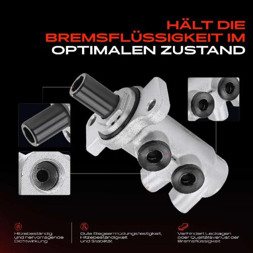 1x Hauptbremszylinder Bremszylinder für Mercedes-Benz W168 Alfa Romeo 147 1.6L-3.2L Bild 1x Hauptbremszylinder Bremszylinder für Mercedes-Benz W168 Alfa Romeo 147 1.6L-3.2L