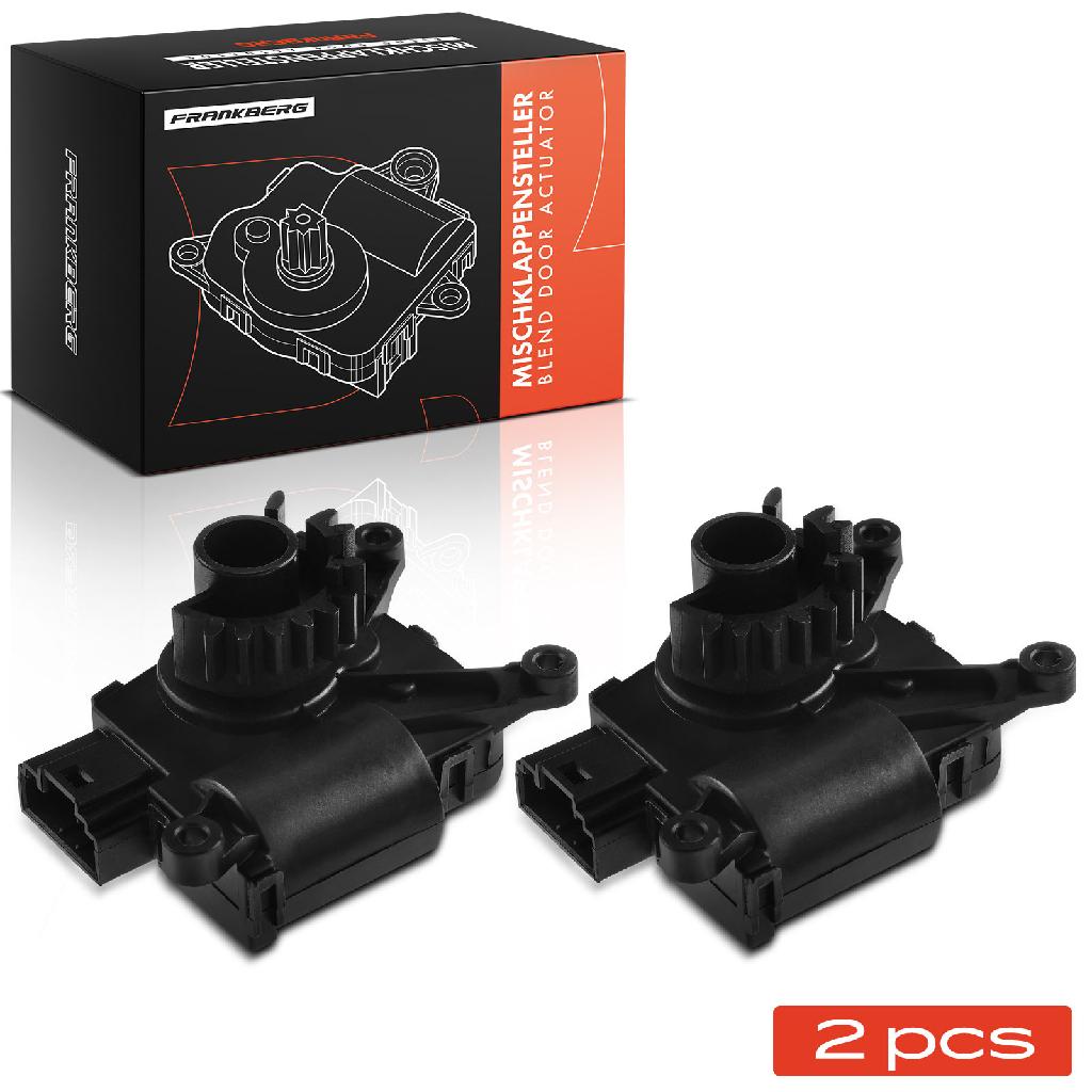 2x Stellmotor Mischklappe Klimaanlage für VW Golf VI Cabriolet Audi A3 Q3 Sear Skoda