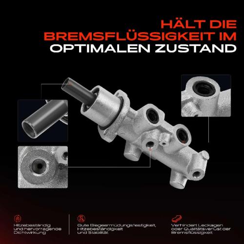 1x Hauptbremszylinder Bremszylinder für Citroën Jumper Fiat Ducato Peugeot Boxer 230 244 Bild 1x Hauptbremszylinder Bremszylinder für Citroën Jumper Fiat Ducato Peugeot Boxer 230 244