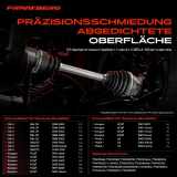 1x Antriebswelle Gelenksatz Vorderachse für Renault Clio II BB CB Kangoo KC0/1