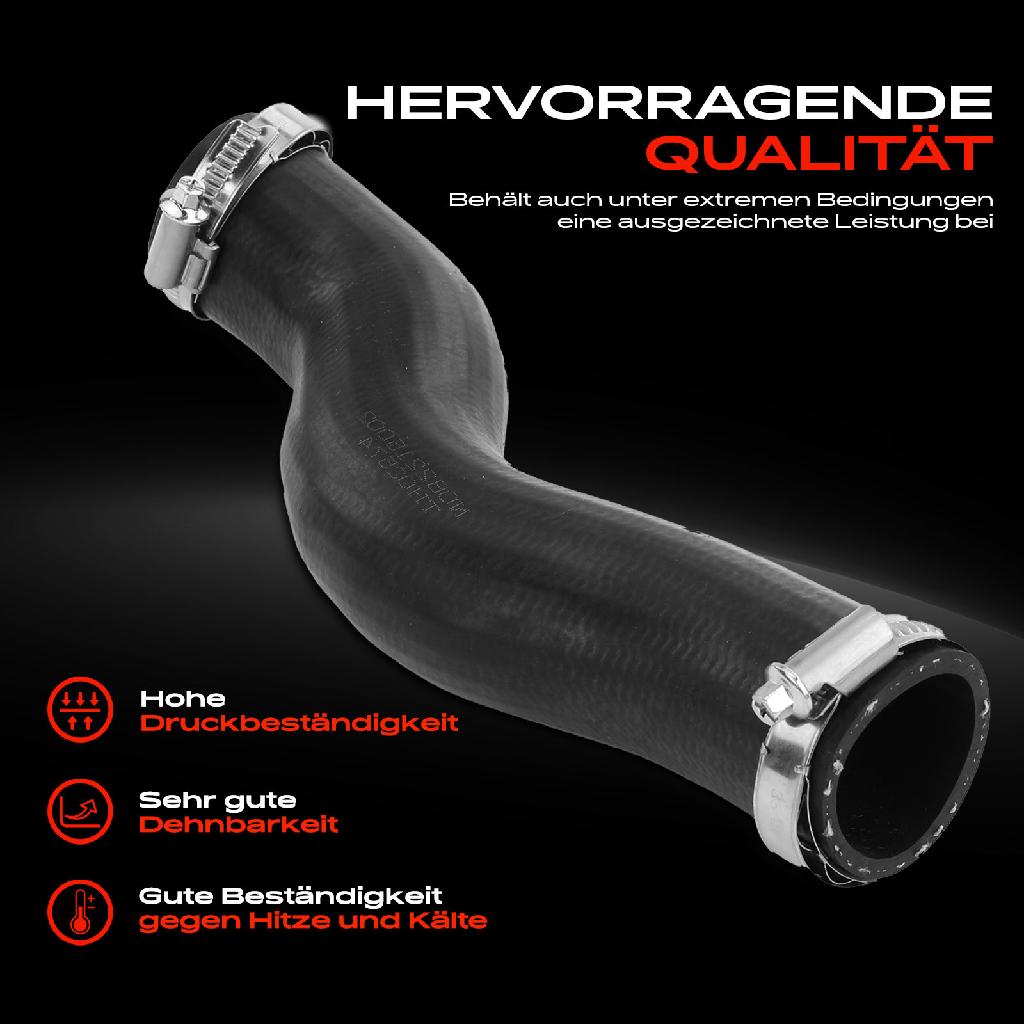 1x Kühlerschlauch Turboschlauch für Opel Astra H Caravan GTC Kasten/Kombi Zafira/Zafira Family B