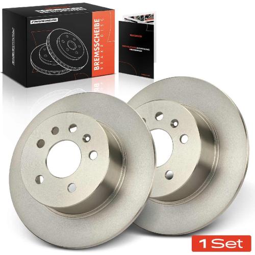 2x Bremsscheiben Hinterachse für Opel Vectra B Caravan CC Saab 900 II Cabriolet Coupe 9-3 9-5 Kombi Bild 2x Bremsscheiben Hinterachse für Opel Vectra B Caravan CC Saab 900 II Cabriolet Coupe 9-3 9-5 Kombi