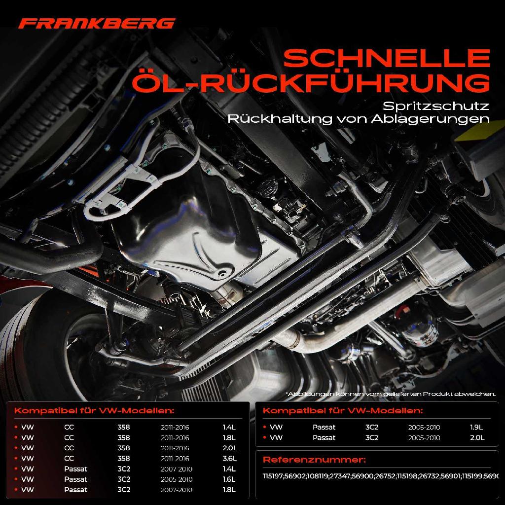 1x Ölwanne Getriebeölwanne für VW CC 358 Passat 3C2 3C5 357 Tiguan 5N 2.0L