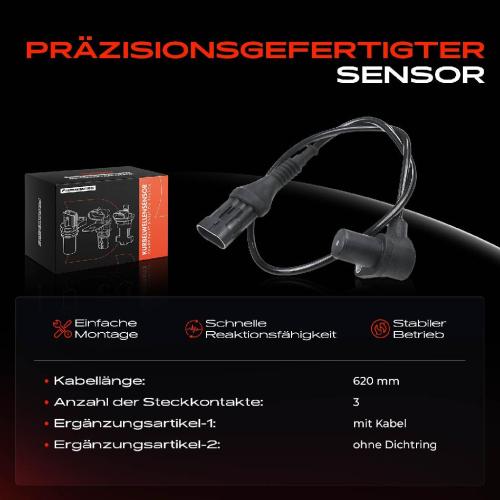 1x Kurbelwellensensor Impulsgeber für Fiat Tempra 159 Lancia Dedra 835 1994-1999 1.6L Bild 1x Kurbelwellensensor Impulsgeber für Fiat Tempra 159 Lancia Dedra 835 1994-1999 1.6L