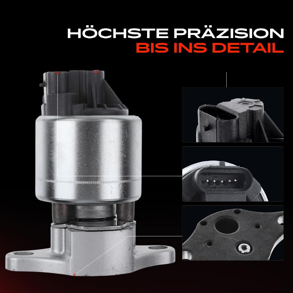 1x AGR-Ventil Abgasrückführungsventil für Fiat Punto 176 Punto Cabriolet Tempra 159 Tempra SW Lancia