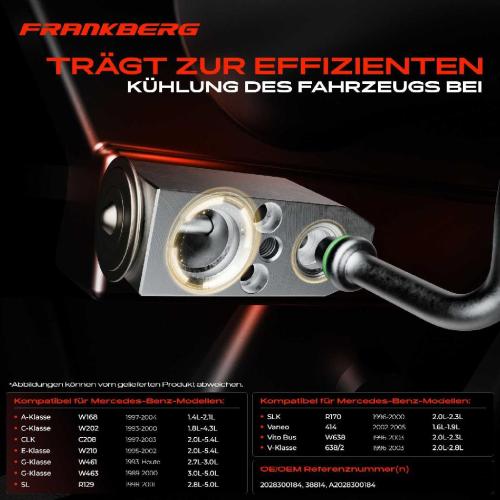 1x Expansionsventil Klimaanlage für Mercedes-Benz W168 W202 S202 W210 S210 Bild 1x Expansionsventil Klimaanlage für Mercedes-Benz W168 W202 S202 W210 S210