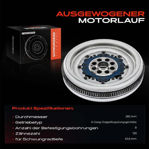 1x Schwungrad Zweimassenschwungrad für VW Golf 6 7 5G Passat Audi A3 8V TT FV Seat Bild 1x Schwungrad Zweimassenschwungrad für VW Golf 6 7 5G Passat Audi A3 8V TT FV Seat