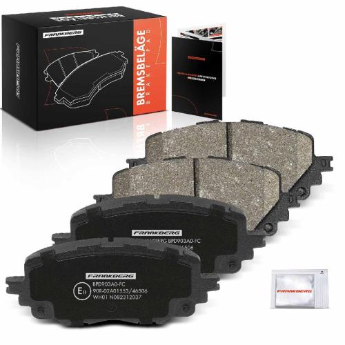 Frankberg 4x Bremsbeläge Vorderachse für Fiat 124 Spider 348 Mazda MX-5 IV RF Targa 2015-2025 Bild Frankberg 4x Bremsbeläge Vorderachse für Fiat 124 Spider 348 Mazda MX-5 IV RF Targa 2015-2025