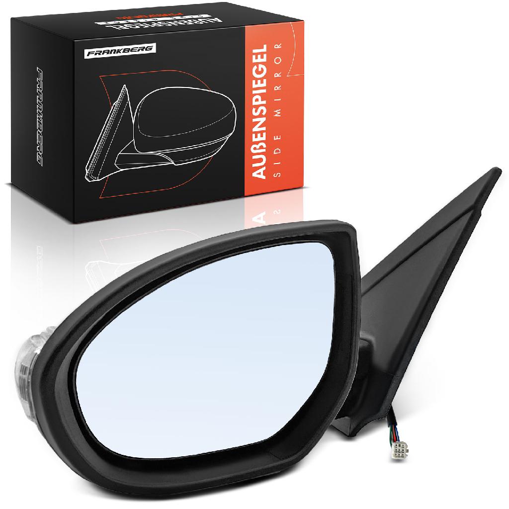 Frankberg 1x Außenspiegel Links für Mazda 3 Stufenheck BL 1.6L 2.0L 2.2L 2.3L 2008-2014