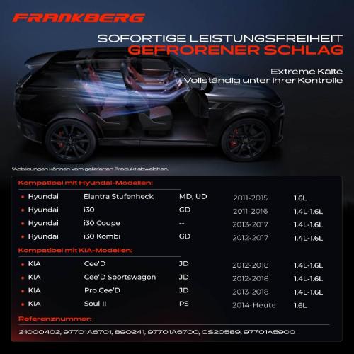 1x Klimakompressor für Hyundai Elantra i30 UD GD KIA Cee'D JD Soul II PS Bild 1x Klimakompressor für Hyundai Elantra i30 UD GD KIA Cee'D JD Soul II PS