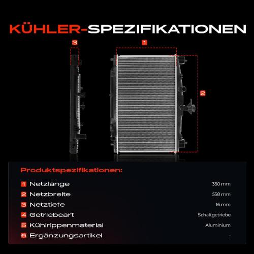 1x Kühler Wasserkühler Motorkühler für Mazda 2 DE DH 1.3L 1.5L 2007-2015 Bild 1x Kühler Wasserkühler Motorkühler für Mazda 2 DE DH 1.3L 1.5L 2007-2015