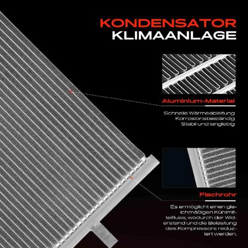 Frankberg 1x Kondensator Klimaanlage für Mazda 3 Stufenheck BK 5 CR 1.3L 1.6L 2.0L 2.3L Bild Frankberg 1x Kondensator Klimaanlage für Mazda 3 Stufenheck BK 5 CR 1.3L 1.6L 2.0L 2.3L