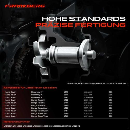 1x Wasserpumpe Kühlwasserpumpe für Land Rover Discovery IV V Range Rover III IV Range Rover Sport Bild 1x Wasserpumpe Kühlwasserpumpe für Land Rover Discovery IV V Range Rover III IV Range Rover Sport