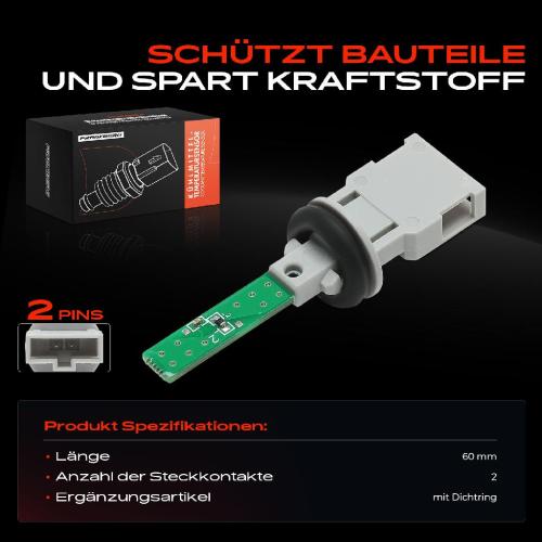 1x Kühlmitteltemperatur Sensor Temperatursensor für VW Golf V Variant Passat Variant Audi A1 A3 Seat Skoda Bild 1x Kühlmitteltemperatur Sensor Temperatursensor für VW Golf V Variant Passat Variant Audi A1 A3 Seat Skoda