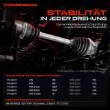 1x Antriebswelle Vorderachse Links für Peugeot 406 Break Coupe 8B 8C 8E/F 1.9L 2.0L 1995-2004