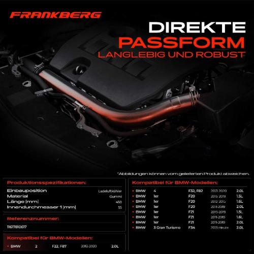 1x Kühlerschlauch Turboschlauch für BMW 1er F20 F21 2 Coupe F22 F87 3 Gran Turismo F34 F30 F80 F31 F32 F82 F36 Bild 1x Kühlerschlauch Turboschlauch für BMW 1er F20 F21 2 Coupe F22 F87 3 Gran Turismo F34 F30 F80 F31 F32 F82 F36