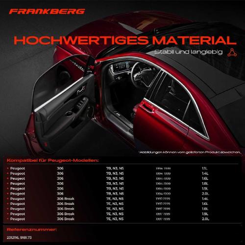 1x Türfeststeller Türfangband Türstopper Vorne für Peugeot 306 Break Cabriolet 7E N3 N5 Bild 1x Türfeststeller Türfangband Türstopper Vorne für Peugeot 306 Break Cabriolet 7E N3 N5