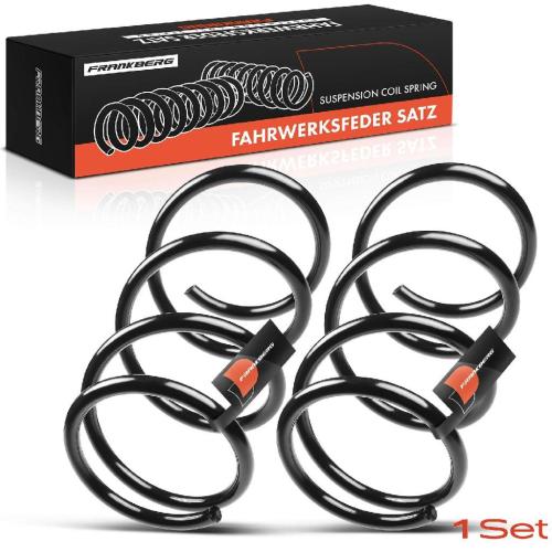 Frankberg 2x Fahrwerksfeder Vorderachse für Citroën C-Crosser VU VV Peugeot 4007 VU VV 2007-2021 Bild Frankberg 2x Fahrwerksfeder Vorderachse für Citroën C-Crosser VU VV Peugeot 4007 VU VV 2007-2021