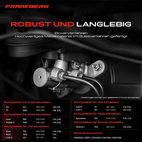 1x Hauptbremszylinder Bremszylinder für VW Golf IV 1J Bora Audi A3 8L1 TT Skoda Octavia Seat Leon Bild 1x Hauptbremszylinder Bremszylinder für VW Golf IV 1J Bora Audi A3 8L1 TT Skoda Octavia Seat Leon