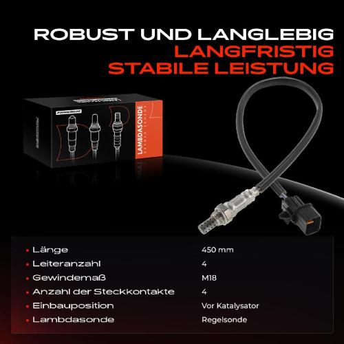 1x Lambdasonde Regelsonde Vor Katalysator für Hyundai Santa Fé I SM Sonata IV EF XG Bild 1x Lambdasonde Regelsonde Vor Katalysator für Hyundai Santa Fé I SM Sonata IV EF XG