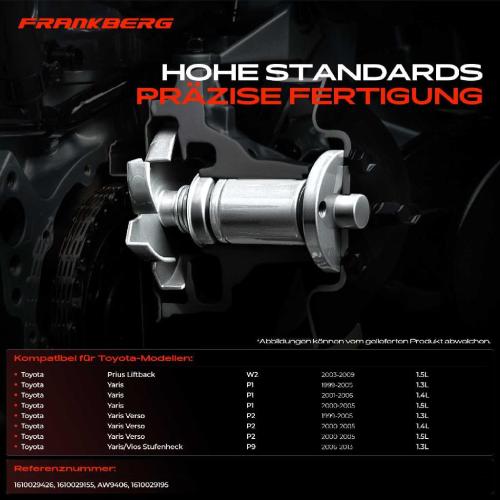 1x Wasserpumpe Kühlwasserpumpe für Toyota Prius W1 W2 Yaris P1 NCP1 NLP1 Verso NCP2 NLP2 1.3L-1.5L Bild 1x Wasserpumpe Kühlwasserpumpe für Toyota Prius W1 W2 Yaris P1 NCP1 NLP1 Verso NCP2 NLP2 1.3L-1.5L