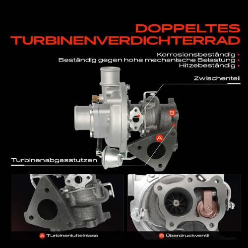 1x Abgasturbolader für Nissan Interstar Kasten Terrano I Opel Movano Combi Pritsche/Fahrgestell Renault Bild 1x Abgasturbolader für Nissan Interstar Kasten Terrano I Opel Movano Combi Pritsche/Fahrgestell Renault