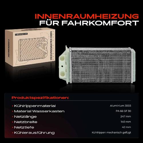 1x Wärmetauscher Innenraumheizung für Fiat Palio 171 173 373 374 Siena Strada 178 Bild 1x Wärmetauscher Innenraumheizung für Fiat Palio 171 173 373 374 Siena Strada 178