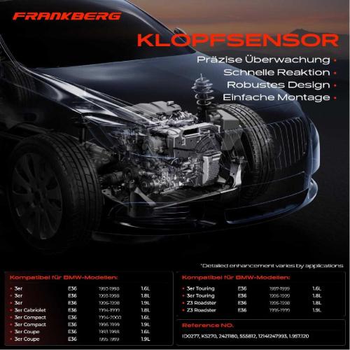 1x Klopfsensor Klopfgeber für BMW E36 Cabriolet Compact Coupe Touring Z3 Roadster Bild 1x Klopfsensor Klopfgeber für BMW E36 Cabriolet Compact Coupe Touring Z3 Roadster