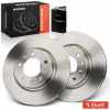 2x Bremsscheiben Vorderachse f&uuml;r Peugeot 308 II Kasten/Schr&auml;gheck SW L3 LB LH LP LW 2013-2021