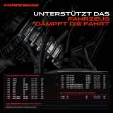 2x Fahrwerksfeder Hinterachse für VW Polo 80 86C 86 Classic 86CF Derby 86 Audi 50 86 1974-1994