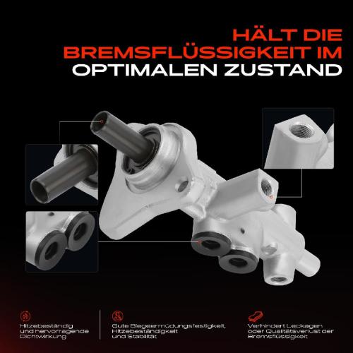 1x Hauptbremszylinder Bremszylinder für Mercedes-Benz C-Klasse W203 CL203 S203 CLC CL203 CLK C209 Bild 1x Hauptbremszylinder Bremszylinder für Mercedes-Benz C-Klasse W203 CL203 S203 CLC CL203 CLK C209