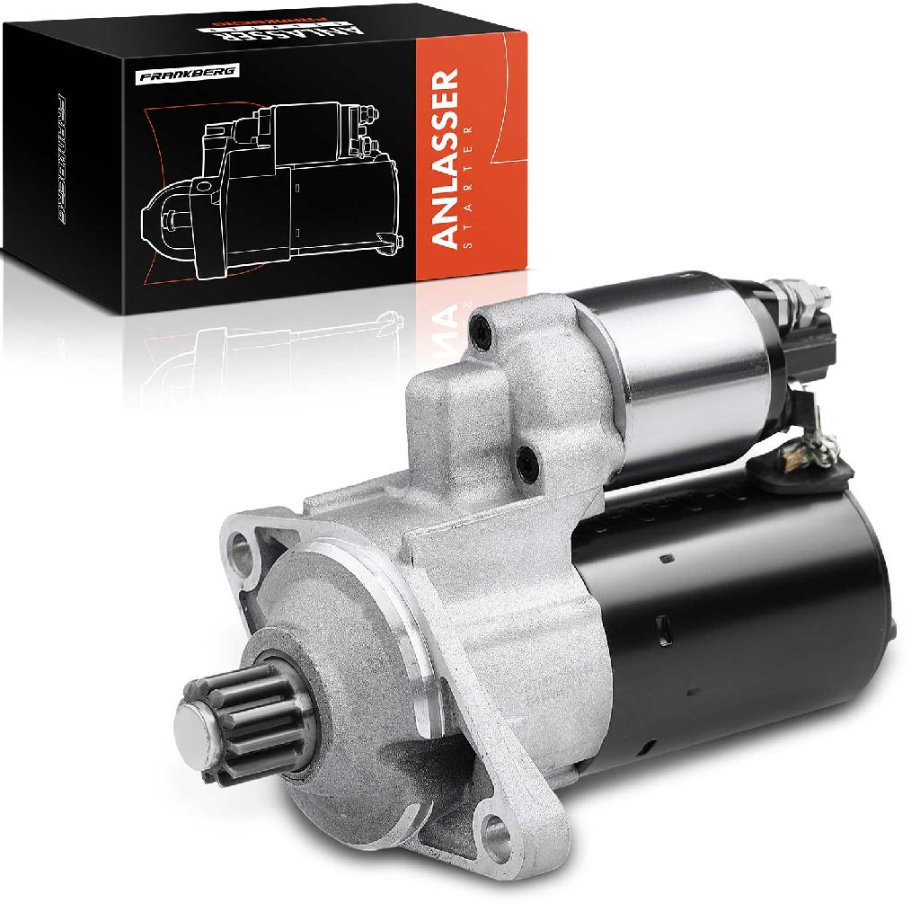 Frankberg 1x Anlasser Starter für VW Golf Passat Alltrack Scirocco Sharan Tiguan Allspace Transporter Bus Kasten